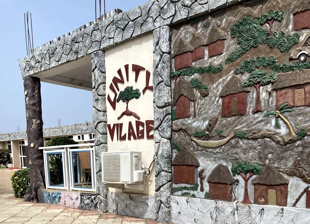 Unity Village mural wall at The Pelican Hotel